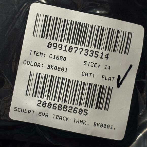 J Crew Gail One Piece Classic Sculpt Swim Suit 14 Black NWT CI680 J.Crew - Picture 7 of 7